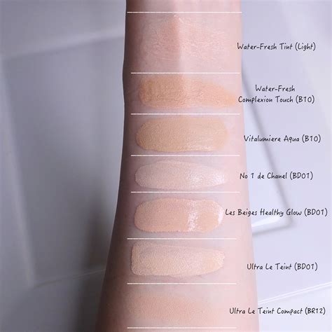 chanel les beige foundation shades|chanel sublimage foundation shades.